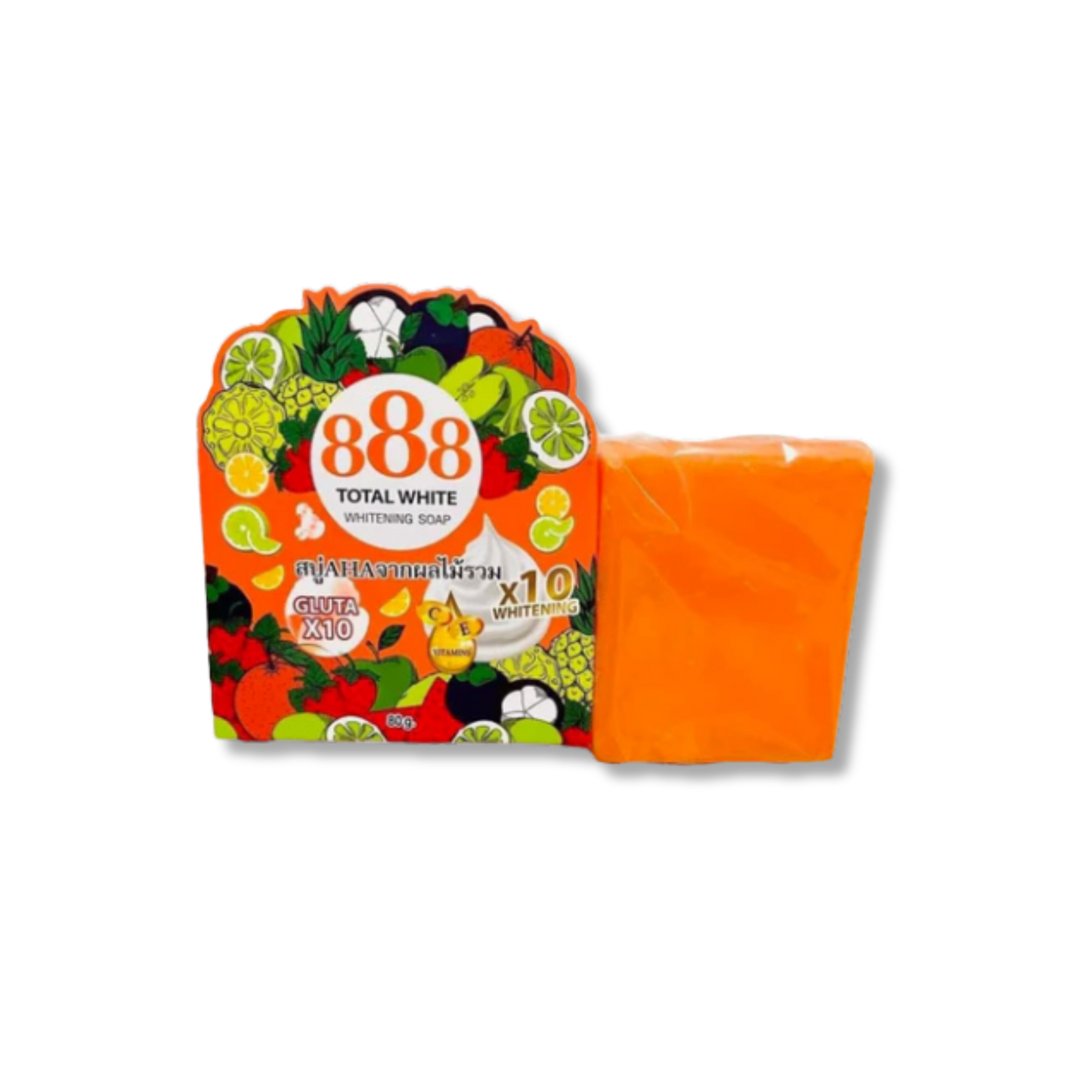 888 Total White Whitening Soap