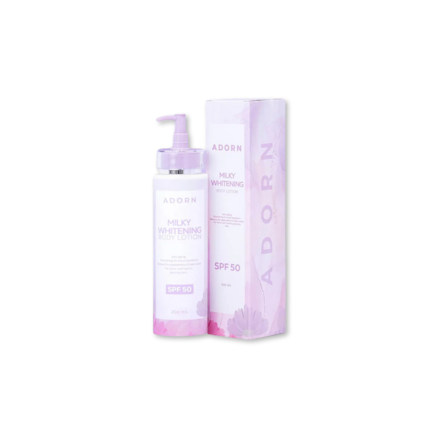 Adorn Glow Milky Whitening Body Lotion by Calmskin