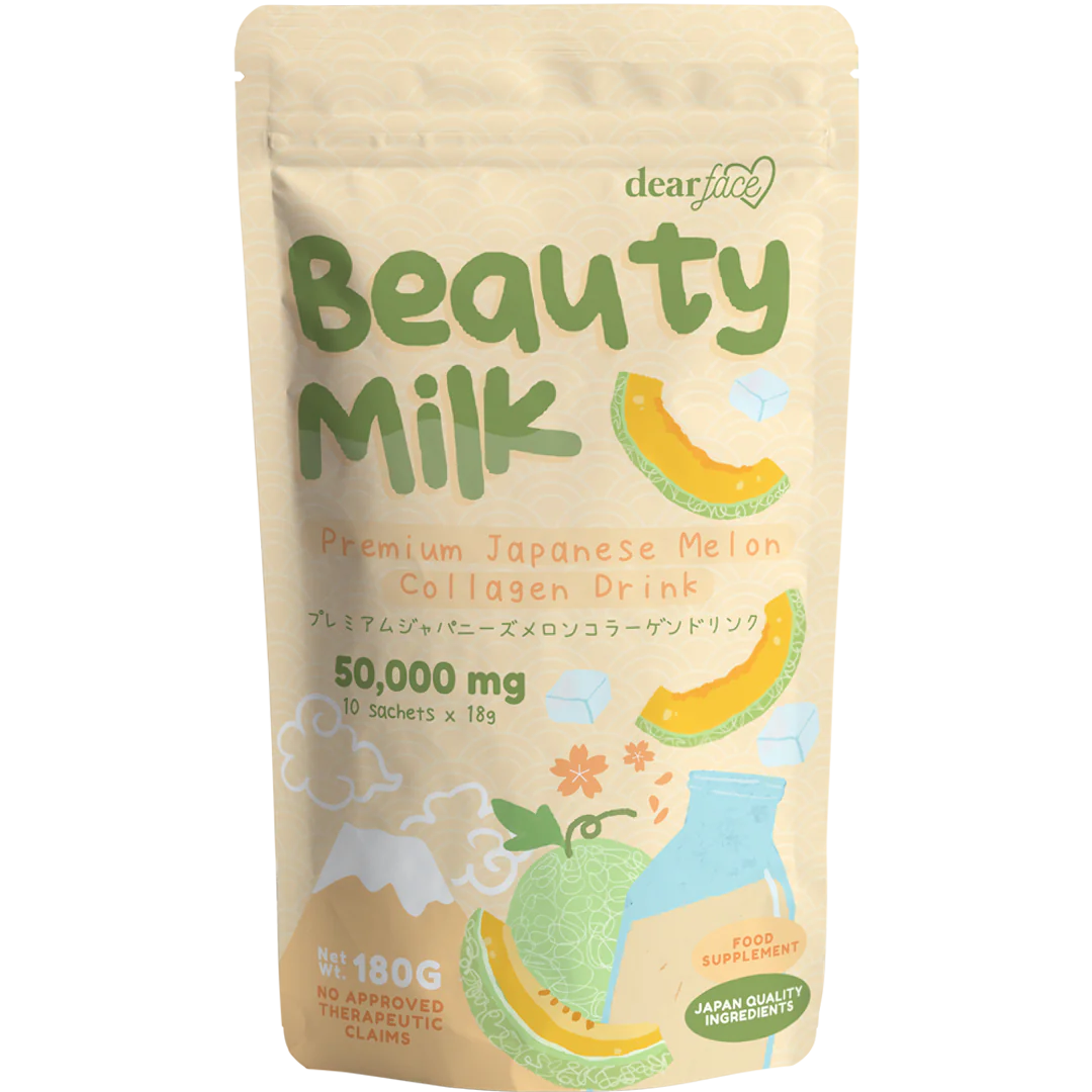 Dear Face Beauty Milk Melon Collagen Drink