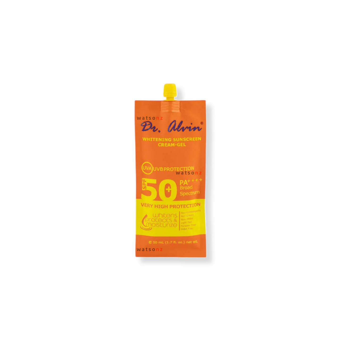 Dr. Alvin Whitening Sunscreen Cream SACHET