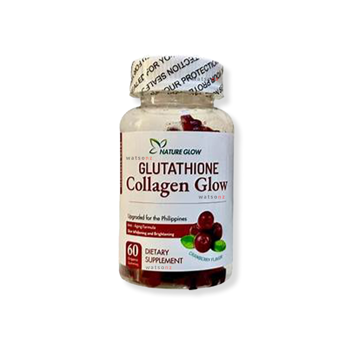 Nature Glow Glutathione Collagen Glow Cranberry Flavor