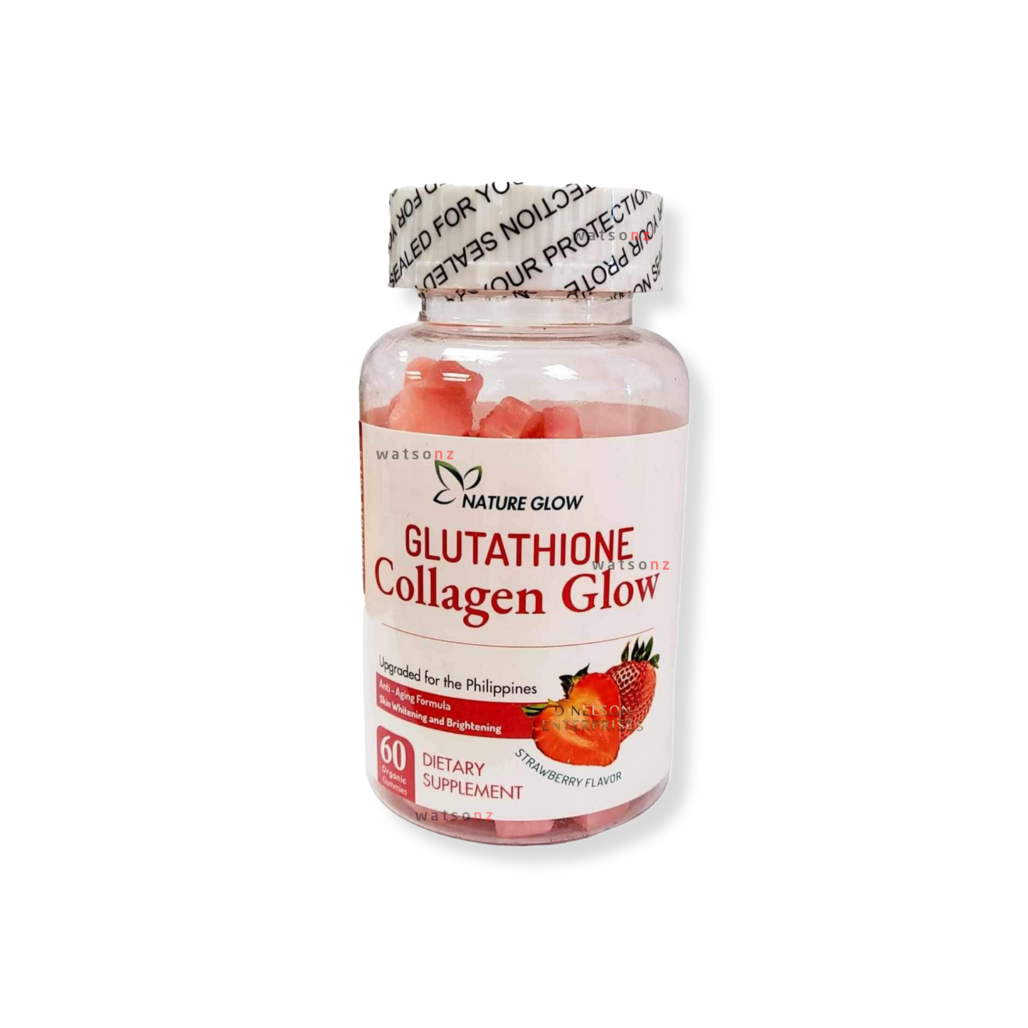 Nature Glow Glutathione Collagen Glow Strawberry Flavor