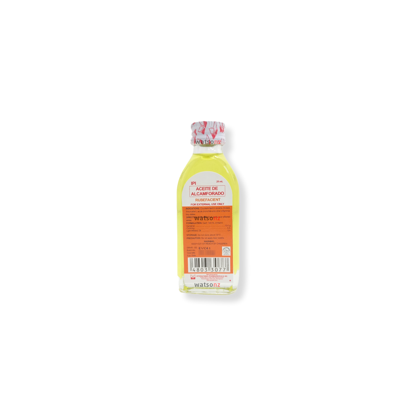 Aceite De Alcamforado