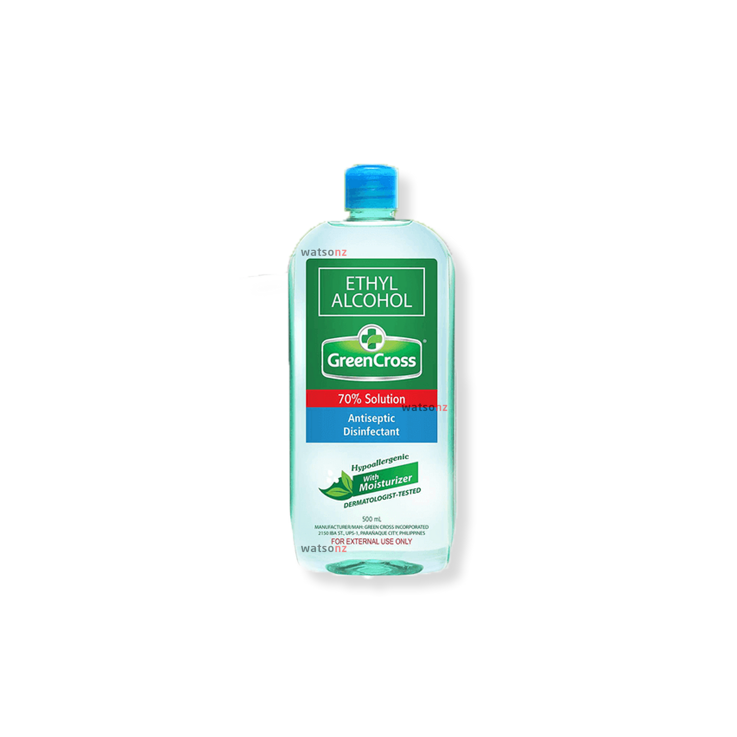 Green Cross Ethyl Alcohol with Moisturizer