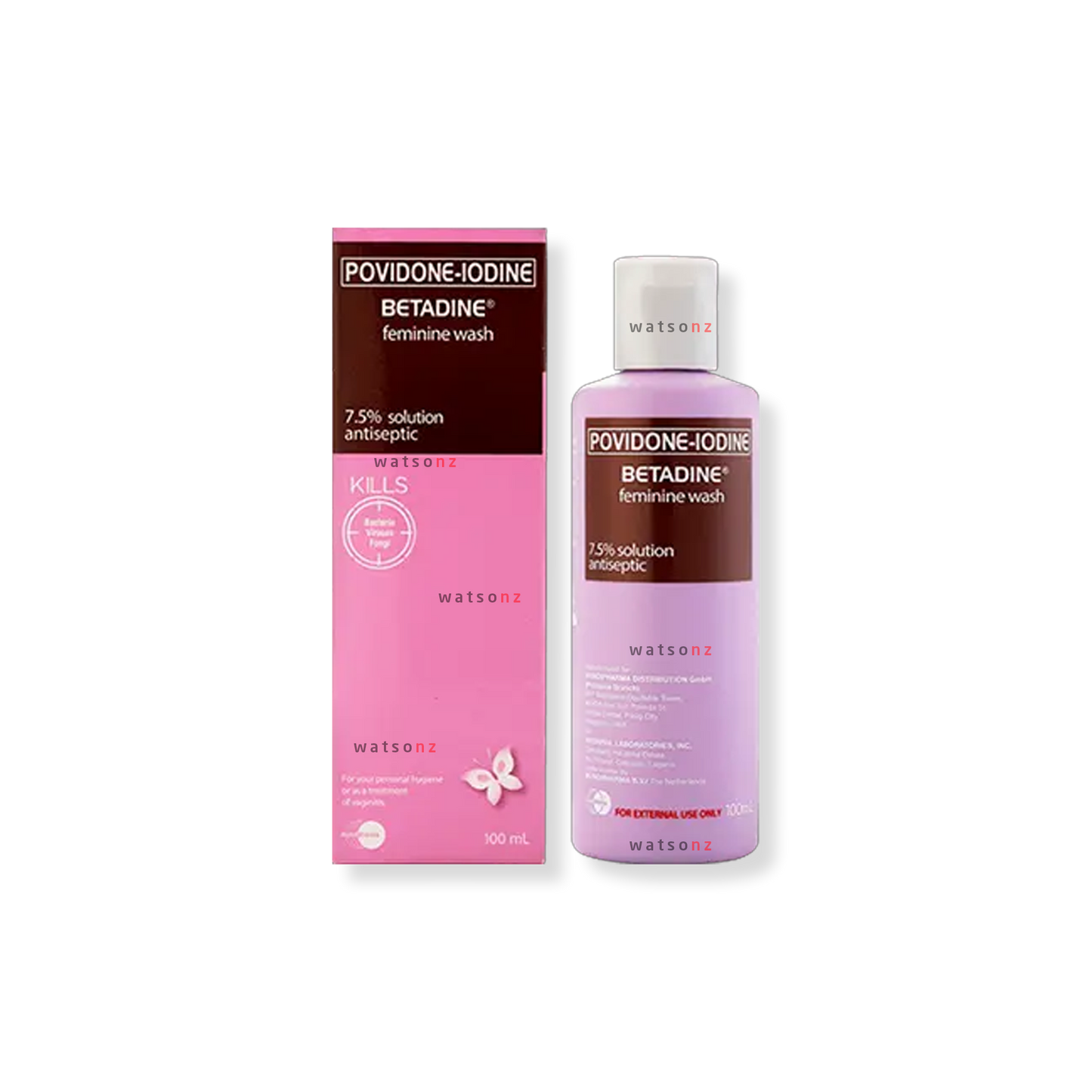Betadine (Povidone-Iodine) Antiseptic Feminine Wash