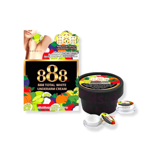 888 Total White Underarm Cream Black