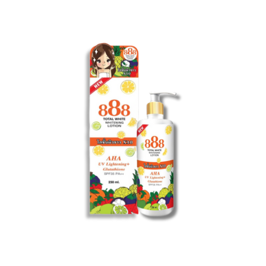 888 Total White Whitening Lotion