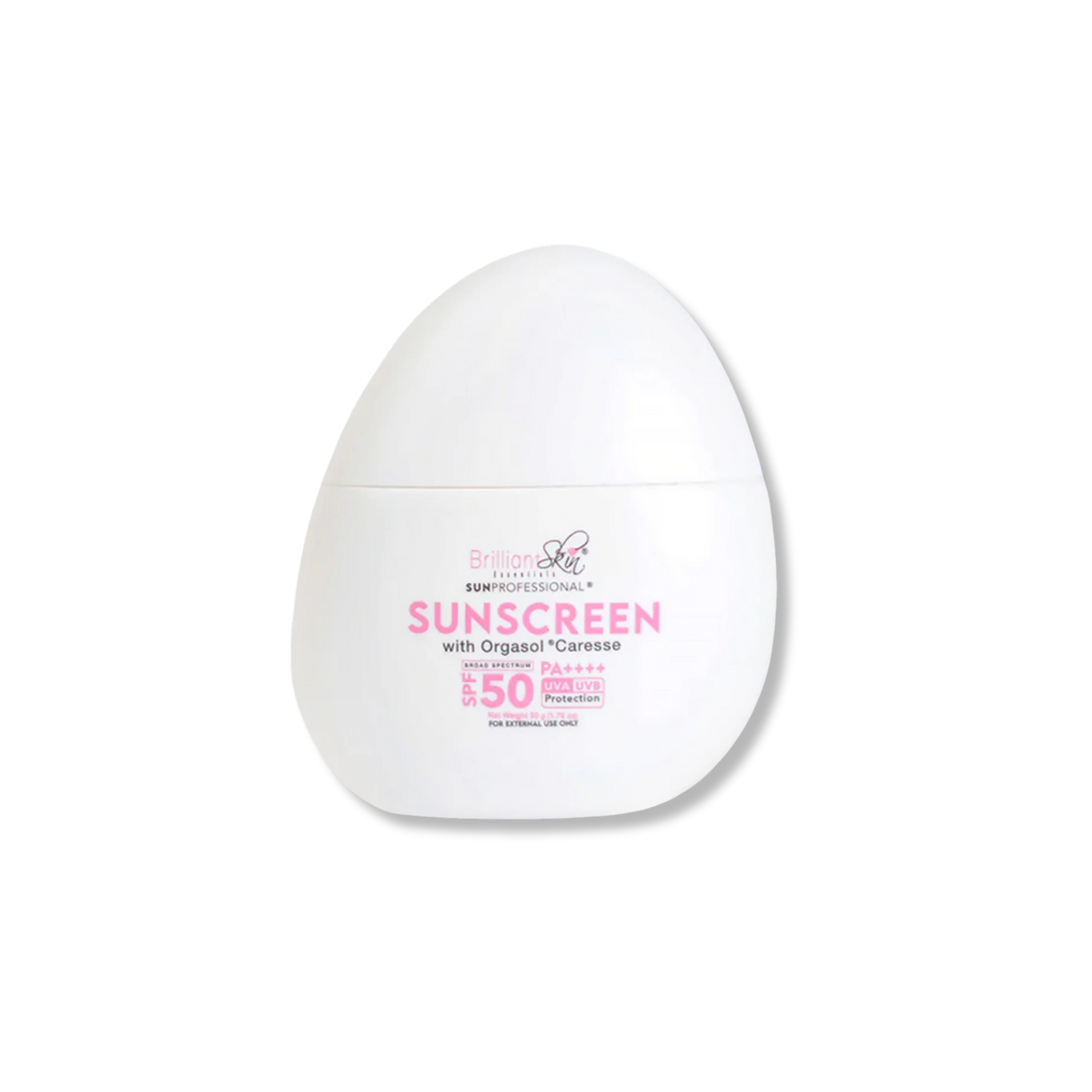 Brilliant Skin Sun Professional Sunscreen with Orgasol Caresse SPF 50