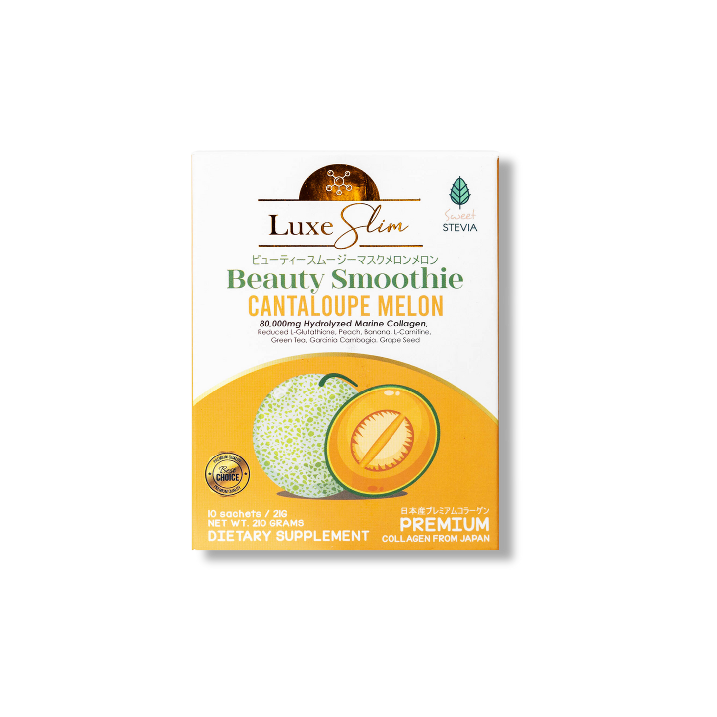 Luxe Slim Beauty Smoothie Cantaloupe Melon