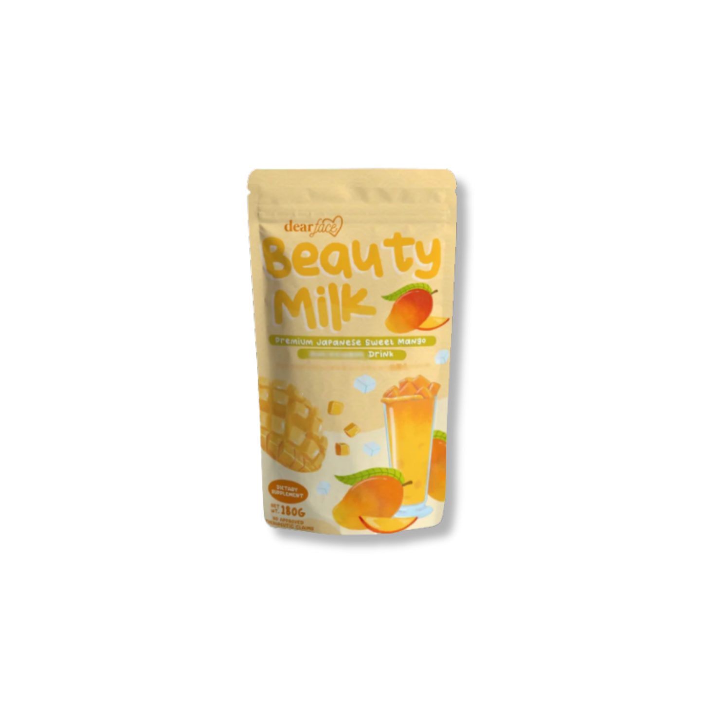 Dear Face Beauty Milk Mango Collagen Drink