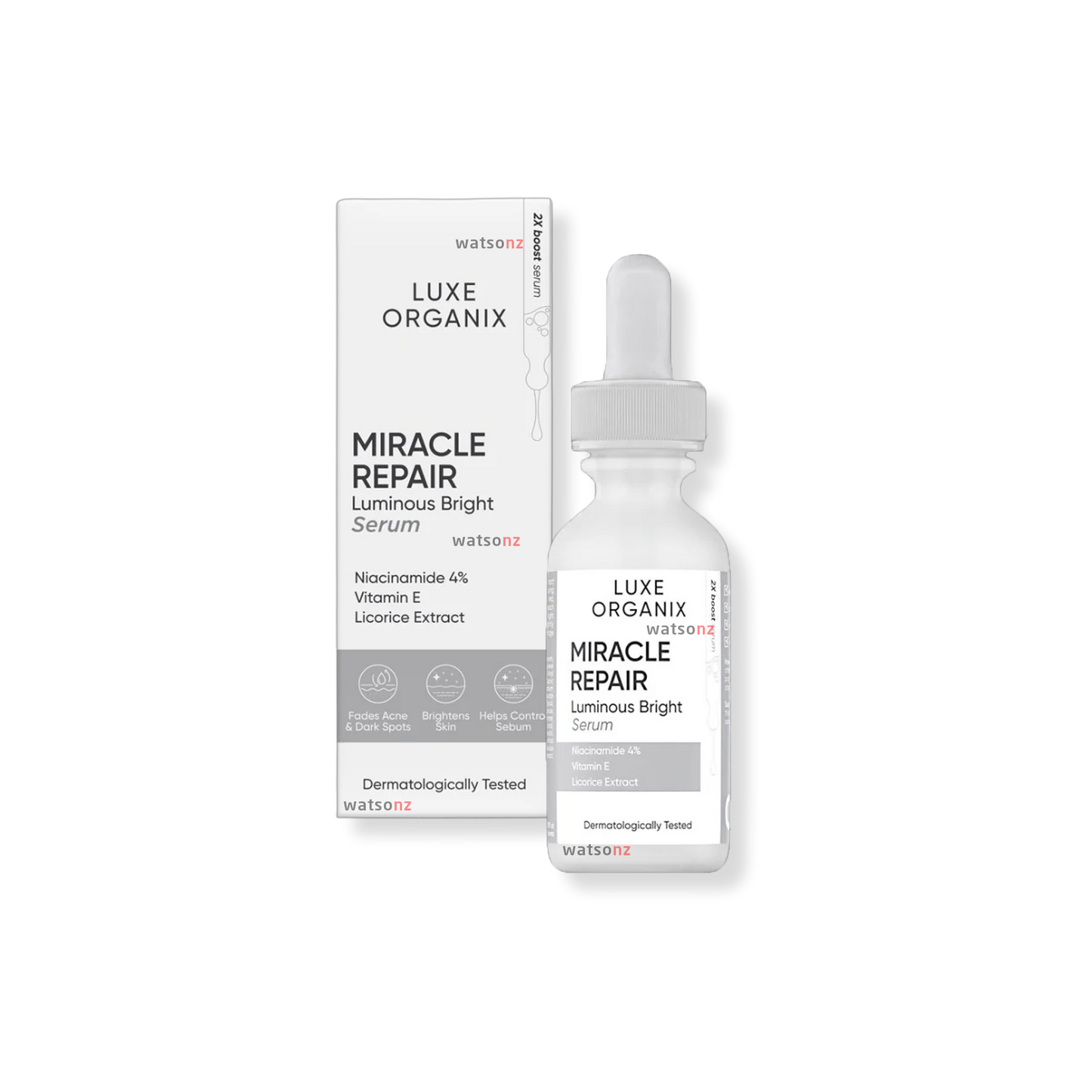 Luxe Organix Miracle Repair Luminous Bright Serum
