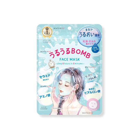 Kose - Clear Turn Uruuru Bomb Face Mask