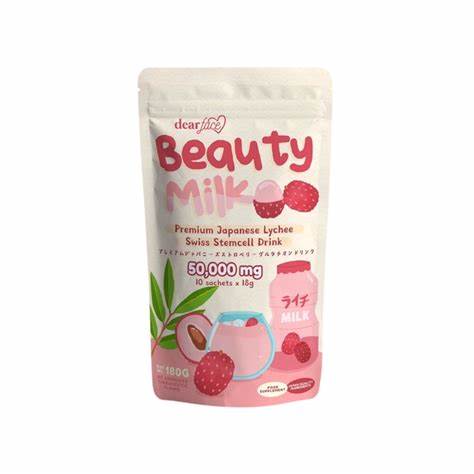Dear Face Beauty Milk Lychee Collagen Drink