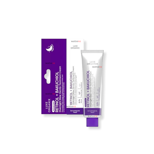Luxe Organix Retinol + Bakuchiol Gentle Glow Treatment Cream
