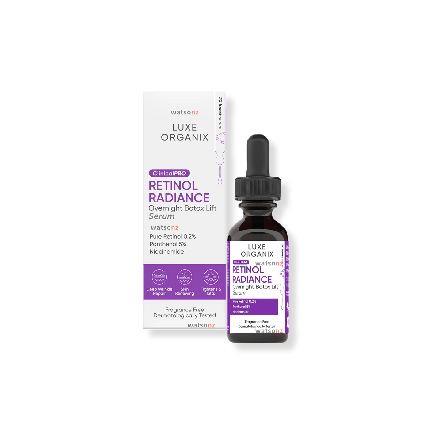 Luxe Organix Clinical Pro Retinol Radiance Serum