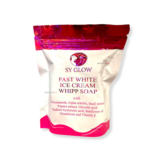 SY Glow Fast White Ice Cream Whipp Soap